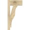 Ekena Millwork Funston Block Rough Sawn Outlooker, Douglas Fir, 6"W x 12"D x 24"H OUT06X12X24FST05RDF - alternate 3
